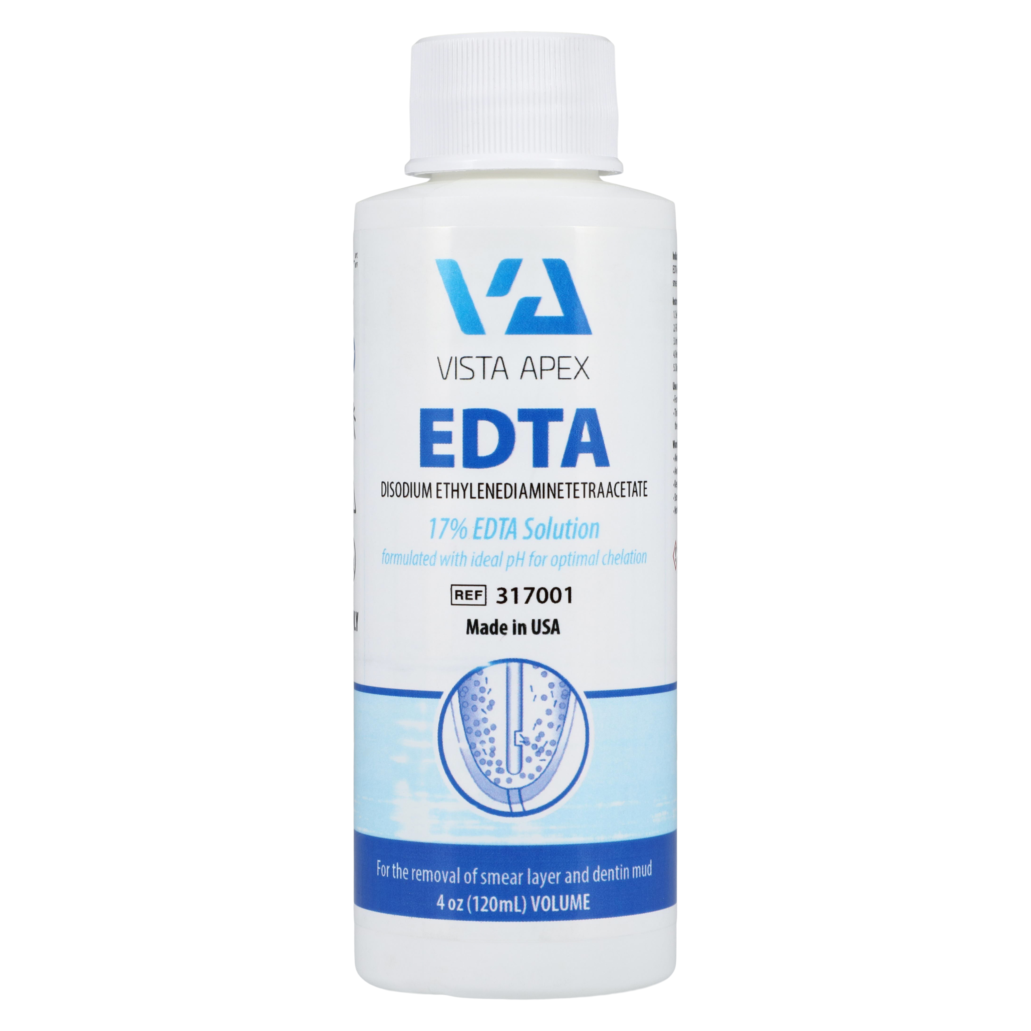 EDTA Cleanser 17% Aqueous EDTA Solution 120 mL Ea